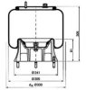 PE Automotive 084.103-12A Boot, air suspension